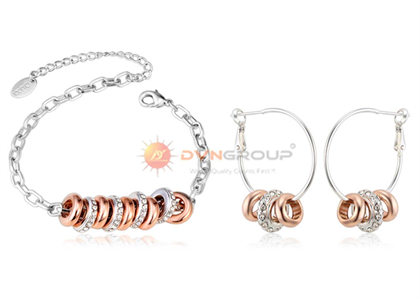 Dual Tone Plated | Fashion Pendant Sets